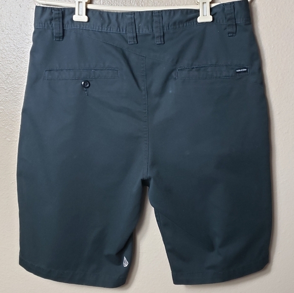 Volcom Frickin Black Chino Shorts-Size 32 - Picture 7 of 12